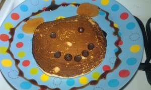bear pancake